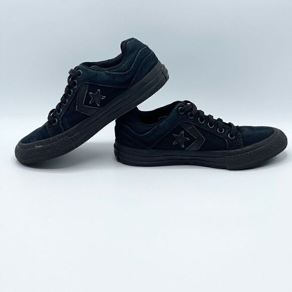Converse All Star One Star black on black low sneakers - Kids 12 - Picture 5 of 9